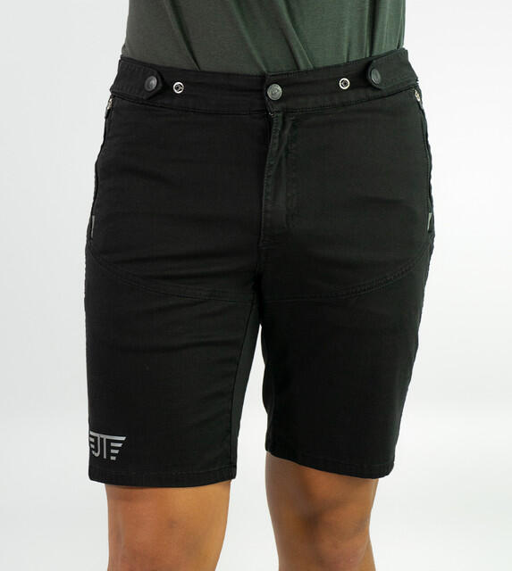 JEANSTRACK Pantalón Mountain Bike (MTB) Ride Black Unisex