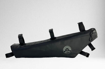 Wasserdichte Bikepacking-Rahmentasche 2,5 L - schwarz - HALF FRAME BAG