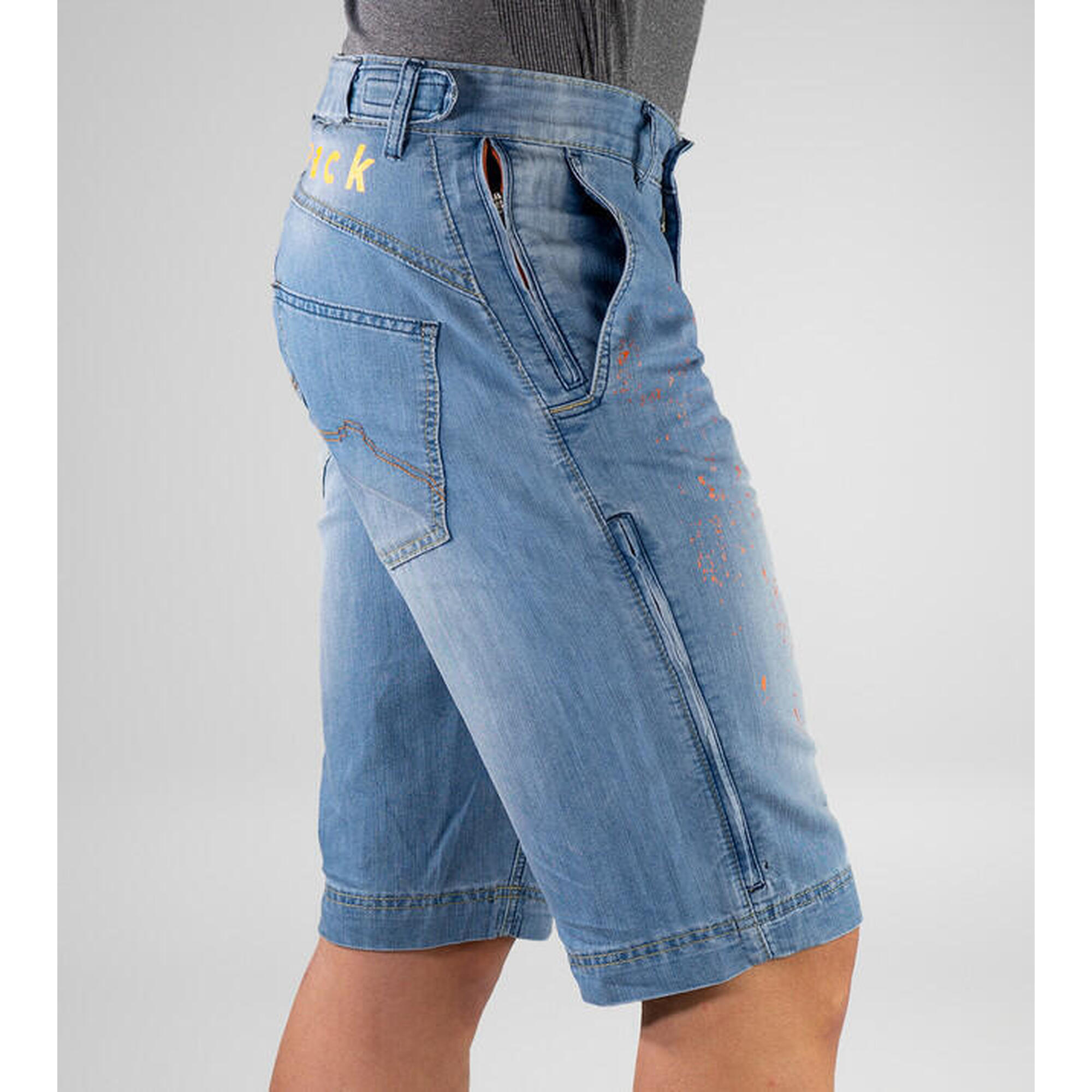 Pantalon de vÃ©lo de montagne (VTT) Jeans Heras Fluor JEANSTRACK