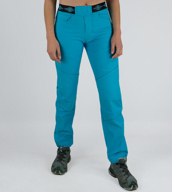 JEANSTRACK Pantaloni da arrampicata da donna turchese tarya