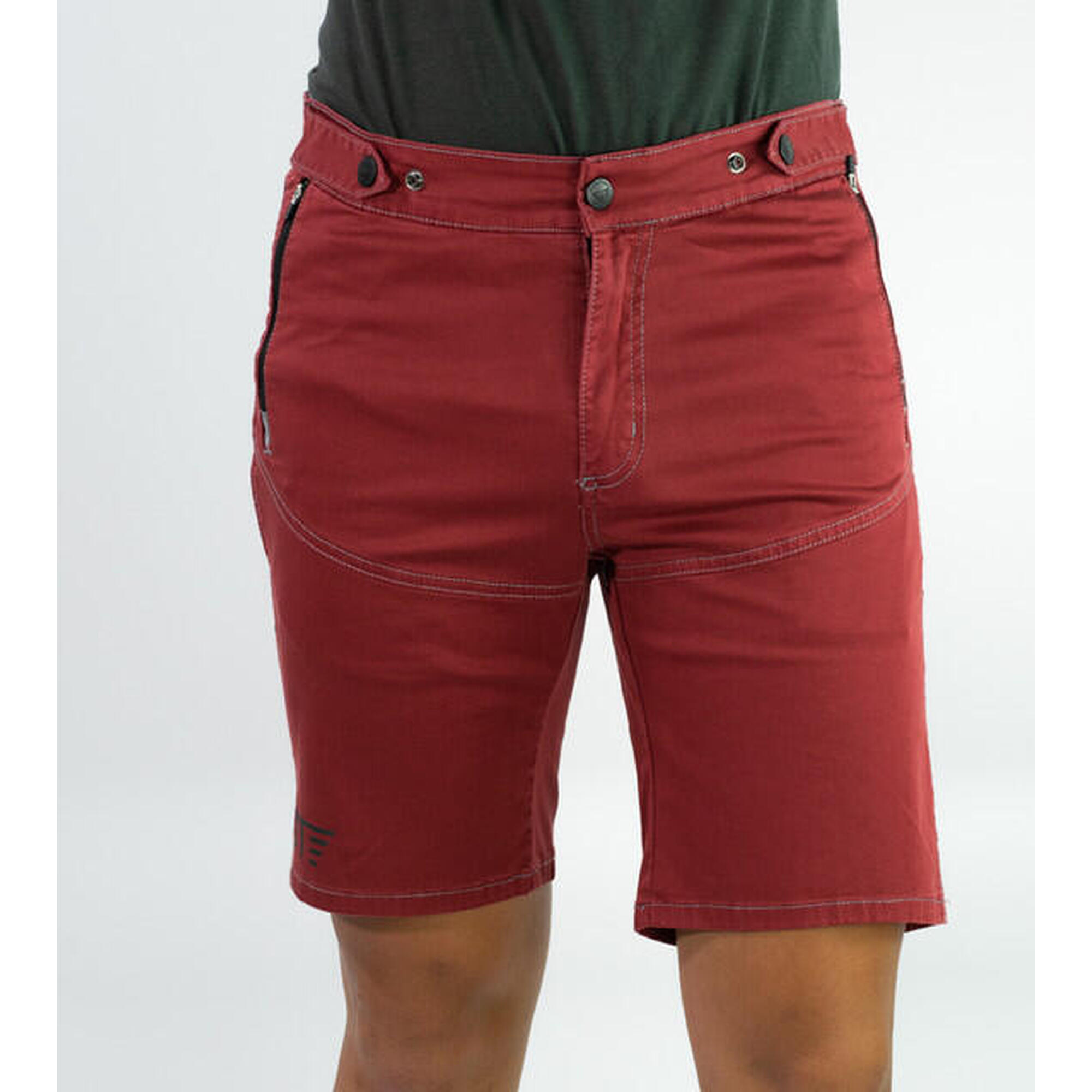 Jeanstrack - Pantalã³n Mountain Bike (vtt) Ride Clay Unisex - Pantalons - Rouge - 52 2xl - Decathlon