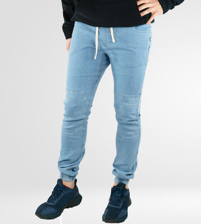 JEANSTRACK Pantaloni da arrampicata cavalcano jeans candeach man