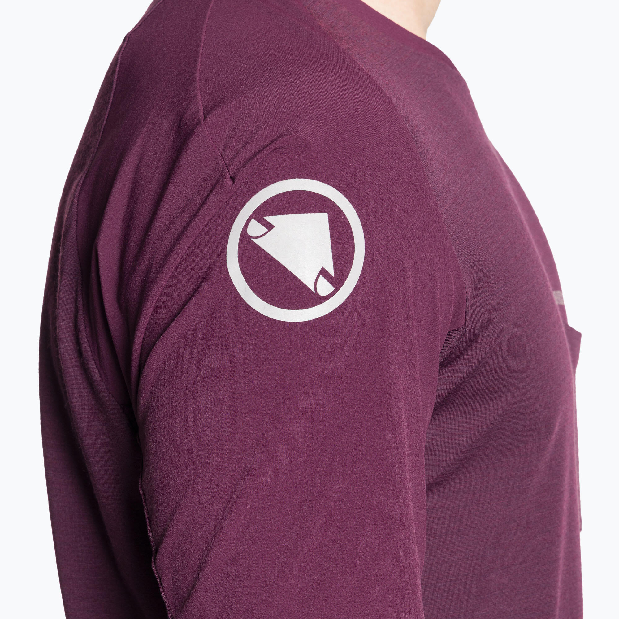 T-Shirt Technique Endura GV500 Foyle Aubergine Violet 3/5