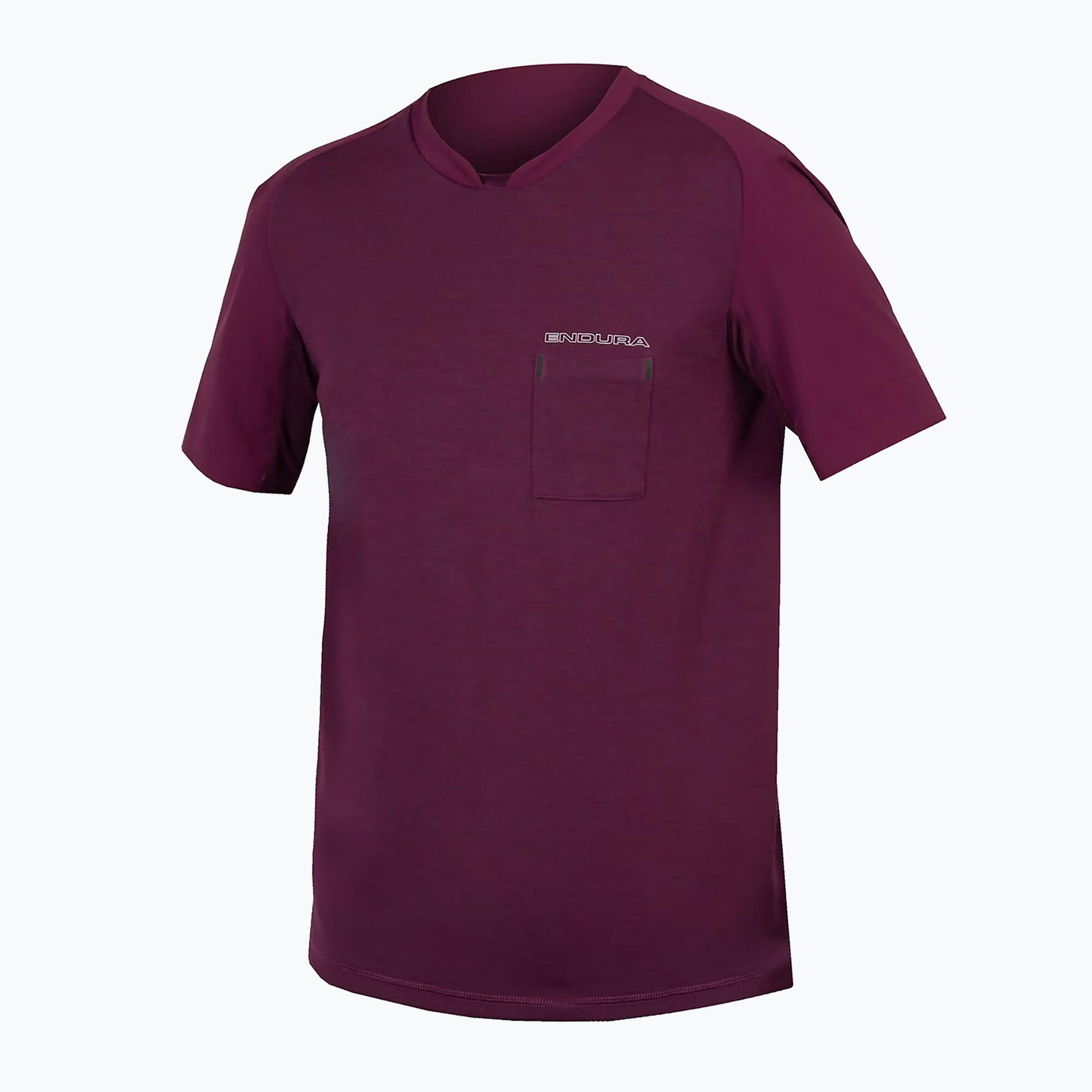T-Shirt Technique Endura GV500 Foyle Aubergine Violet 5/5