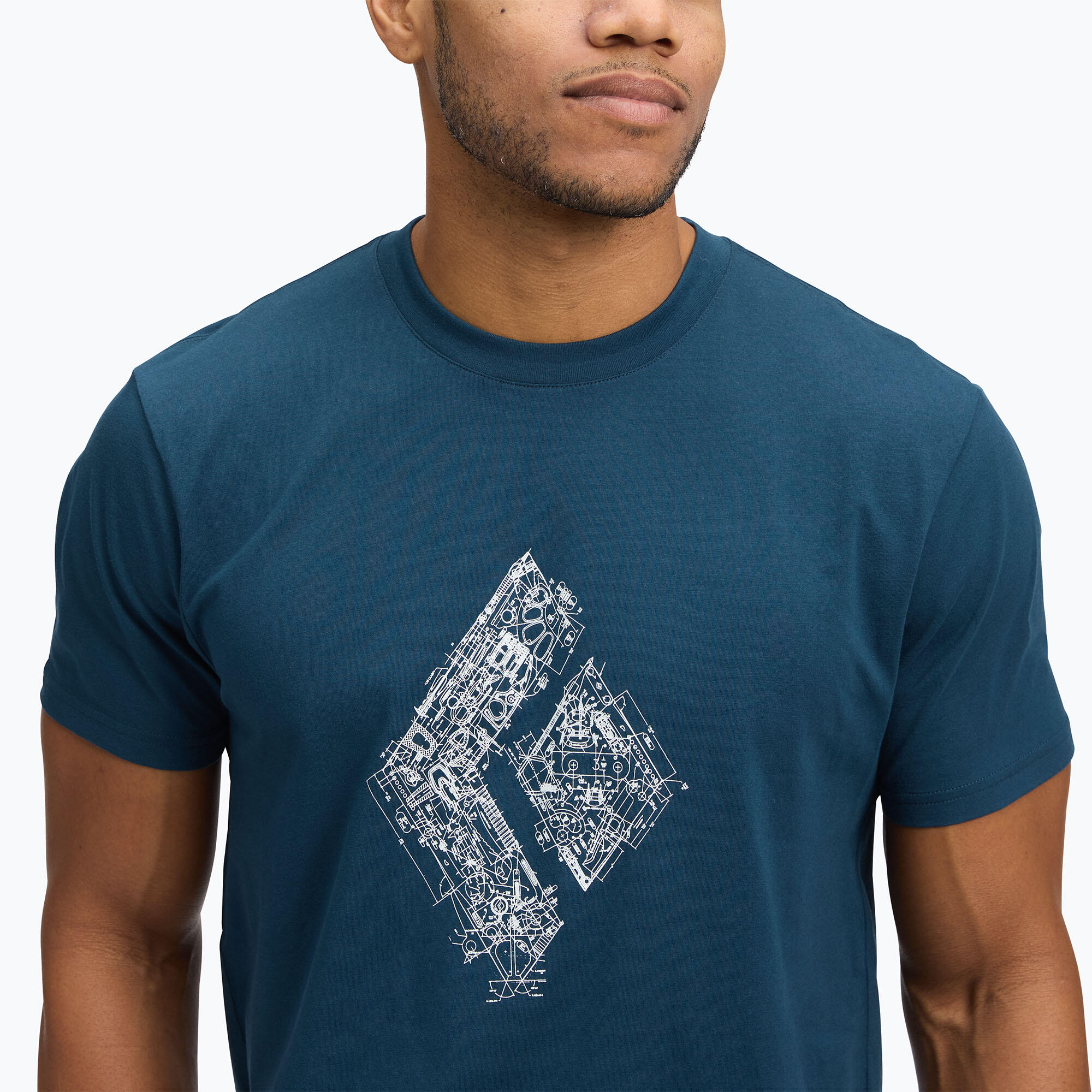 Camiseta masculina Diamond Enginee Diamond SS Tee 3/5