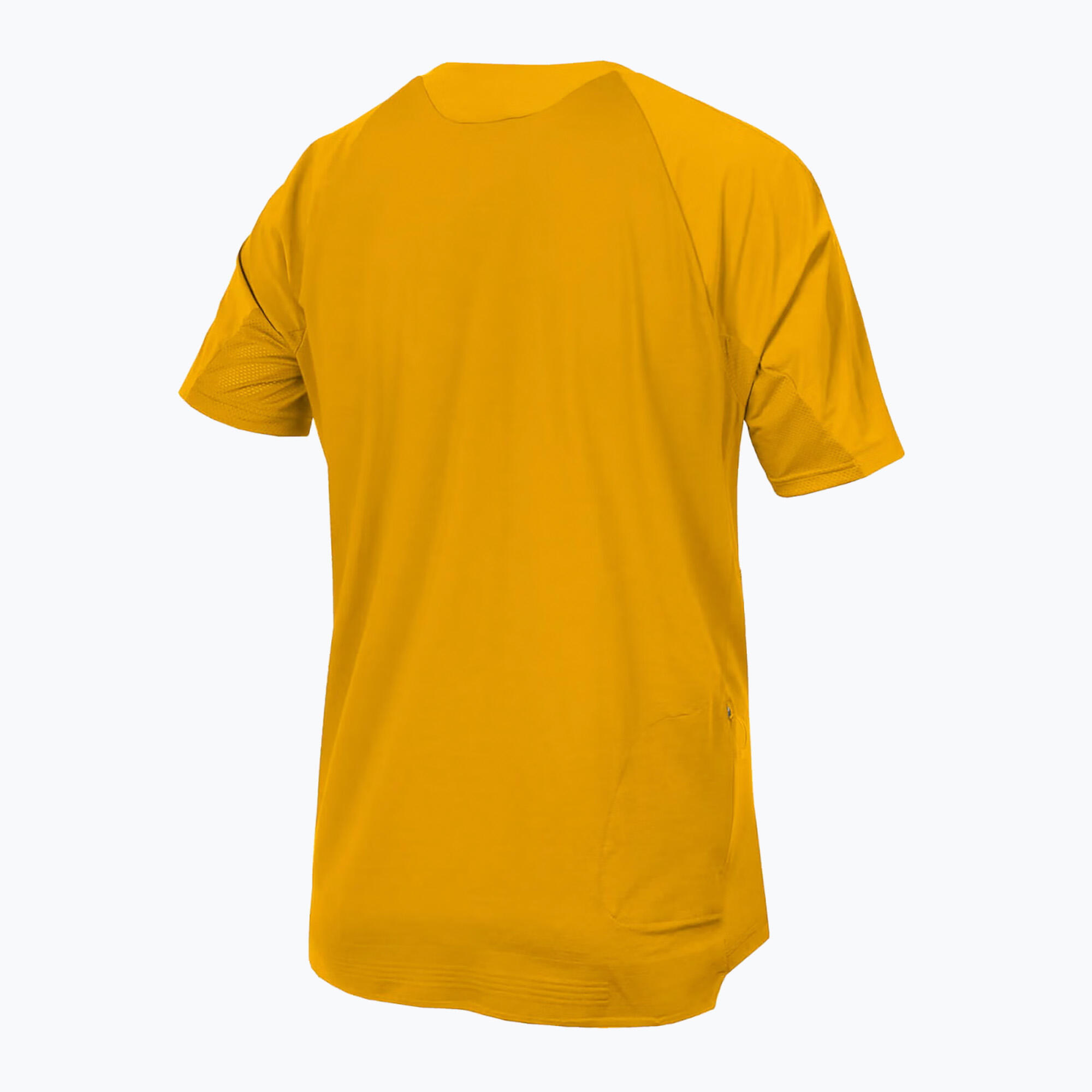 Endura GV500 Camisola Técnica GV500 Mustard Yellow T-Shirt 4/5