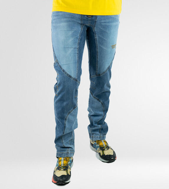 JEANSTRACK Pantaloni da arrampicata - uomo jeans da trekking