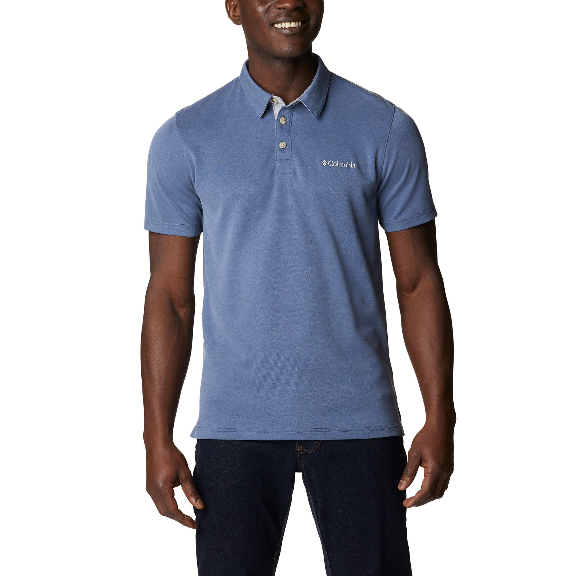 Polo a maniche corte Columbia modello 1772721-478 per uomini 6/6