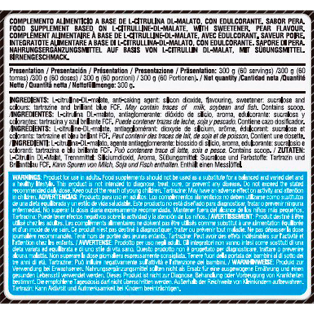 L-citrulina Life Pro Citruline Malato 300g Mejora fuerza y Resistencia 2/5
