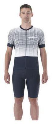 Mavic aksium graphic donkerblauw herentrui met korte mouwen