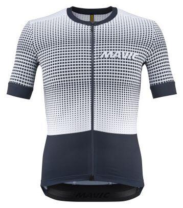 Maillot Manches Courtes Homme Mavic Aksium Graphic Bleu Foncé 7/7