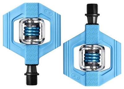 Paar crankbrothers candy 1 pedalen blauw