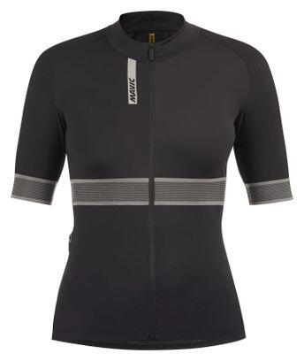 Maillot Manches Courtes Mavic Ksyrium Noir Femme