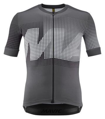 Mavic Aksium Graphic Herren Kurzarmtrikot Grau 7/7
