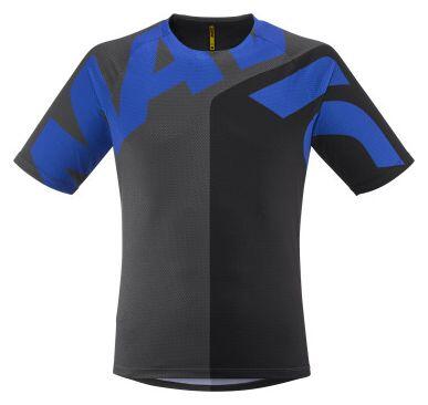 Mavic Deemax Enduro Kurzarm Trikot Grau Schwarz