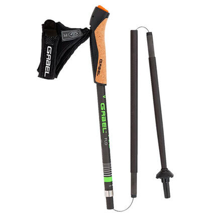 Nordic Walking Stock FLD Carbon Gabel