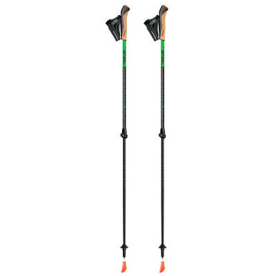 Nordic walking stokken carbon xt-2s 80 f.l. (1 paar) gabel