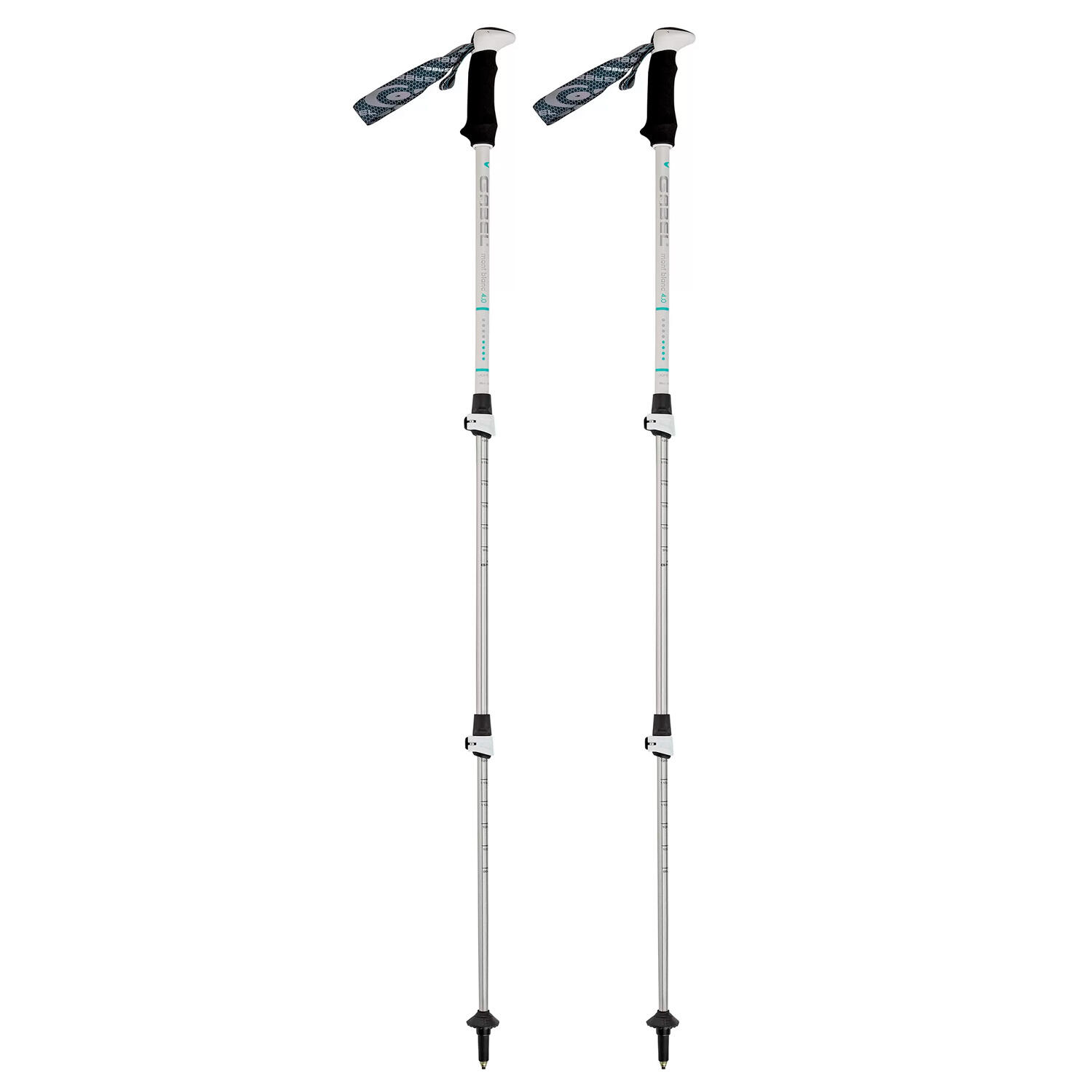 Kije trekkingowe damskie Gabel Mont Blanc F.L. 4.0 Lady - white