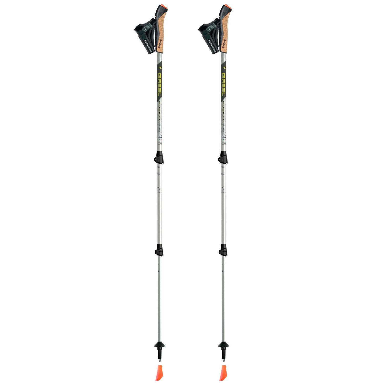Kije trekkingowe Gabel Fusion Cork-Tech