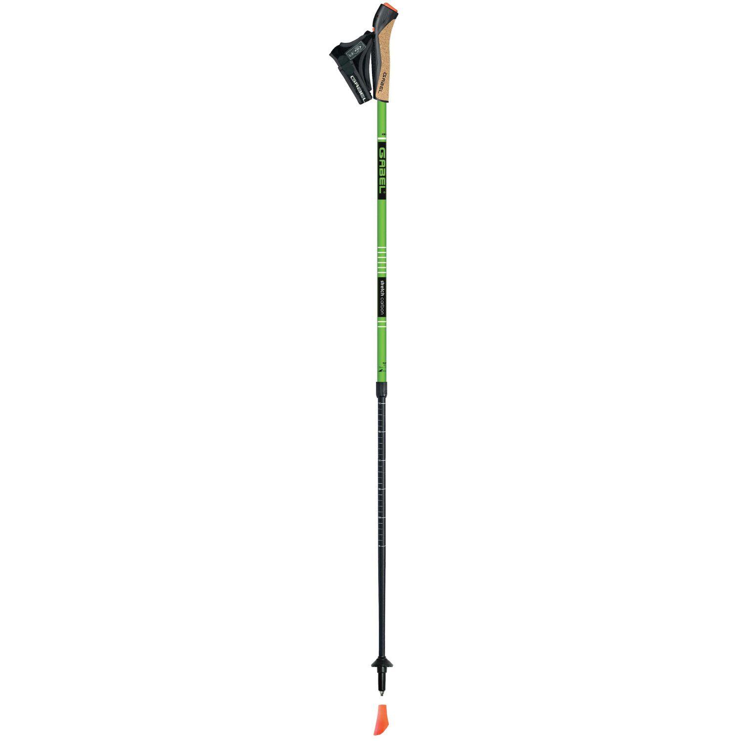 Bastón de nordic walking STRETCH LITE CARBON (1 PAR) Gabel 2/7