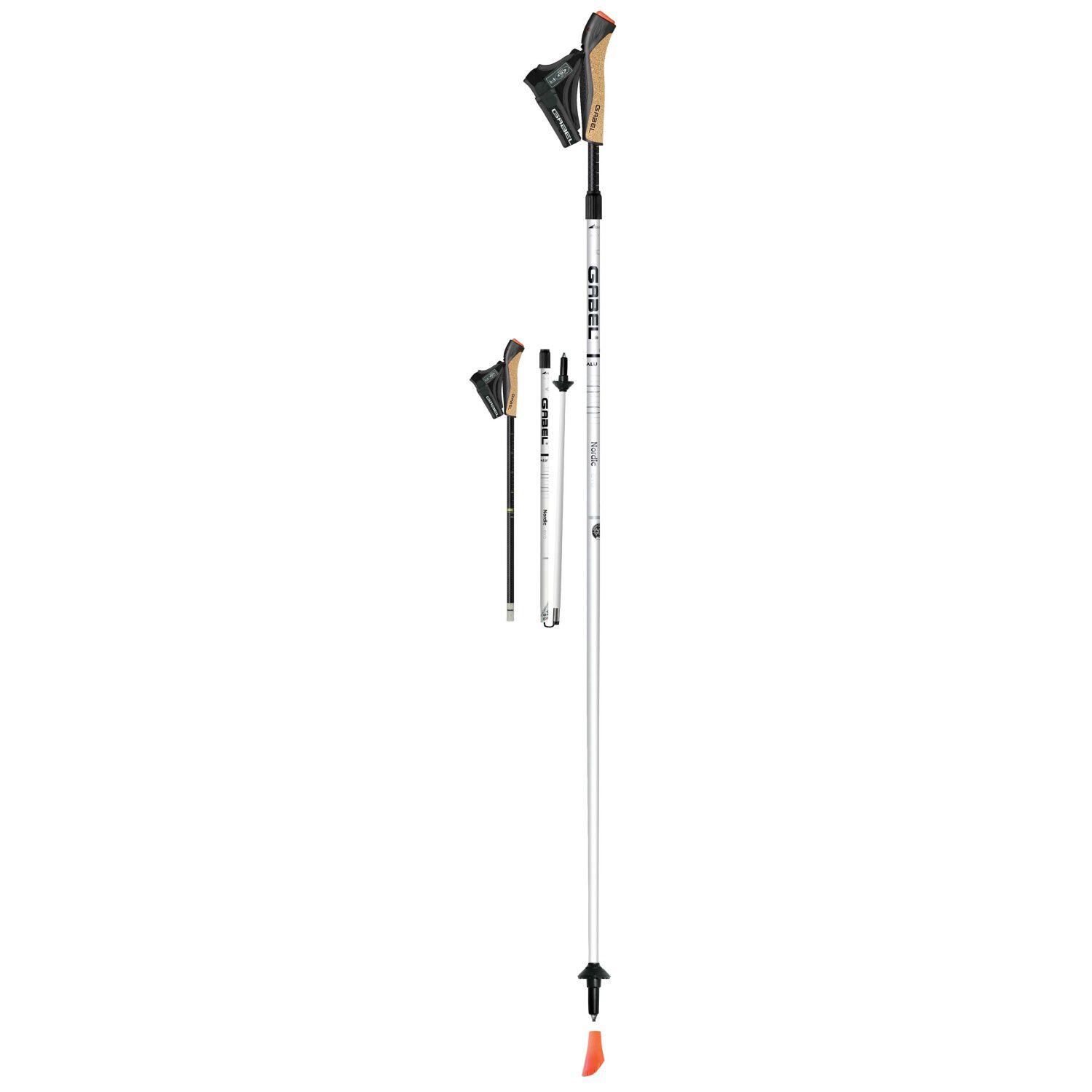 Bastón de nordic walking NORDIC REVO ALU/CF (1 PAR) Gabel 2/7