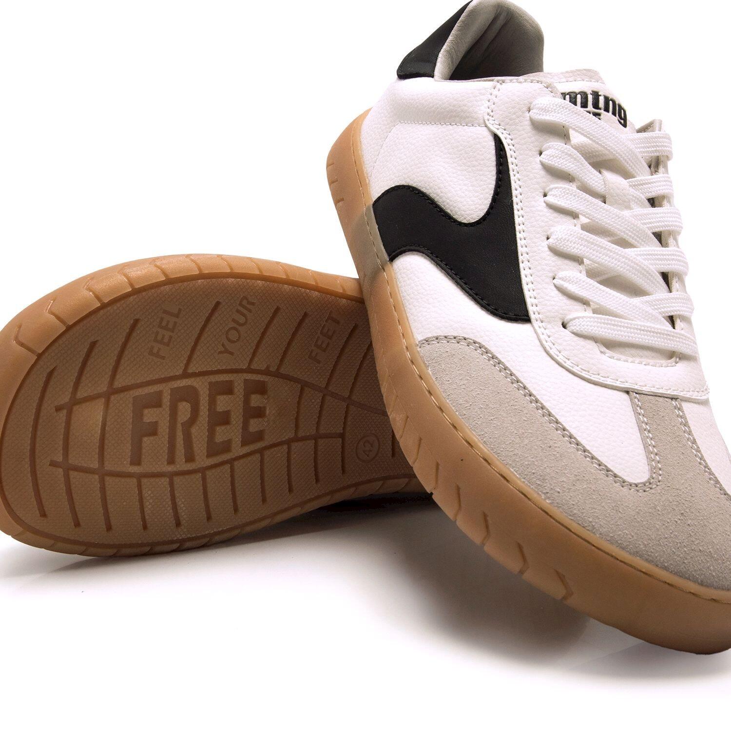Sapatilhas homem barefoot mtng free gym branco 4/7