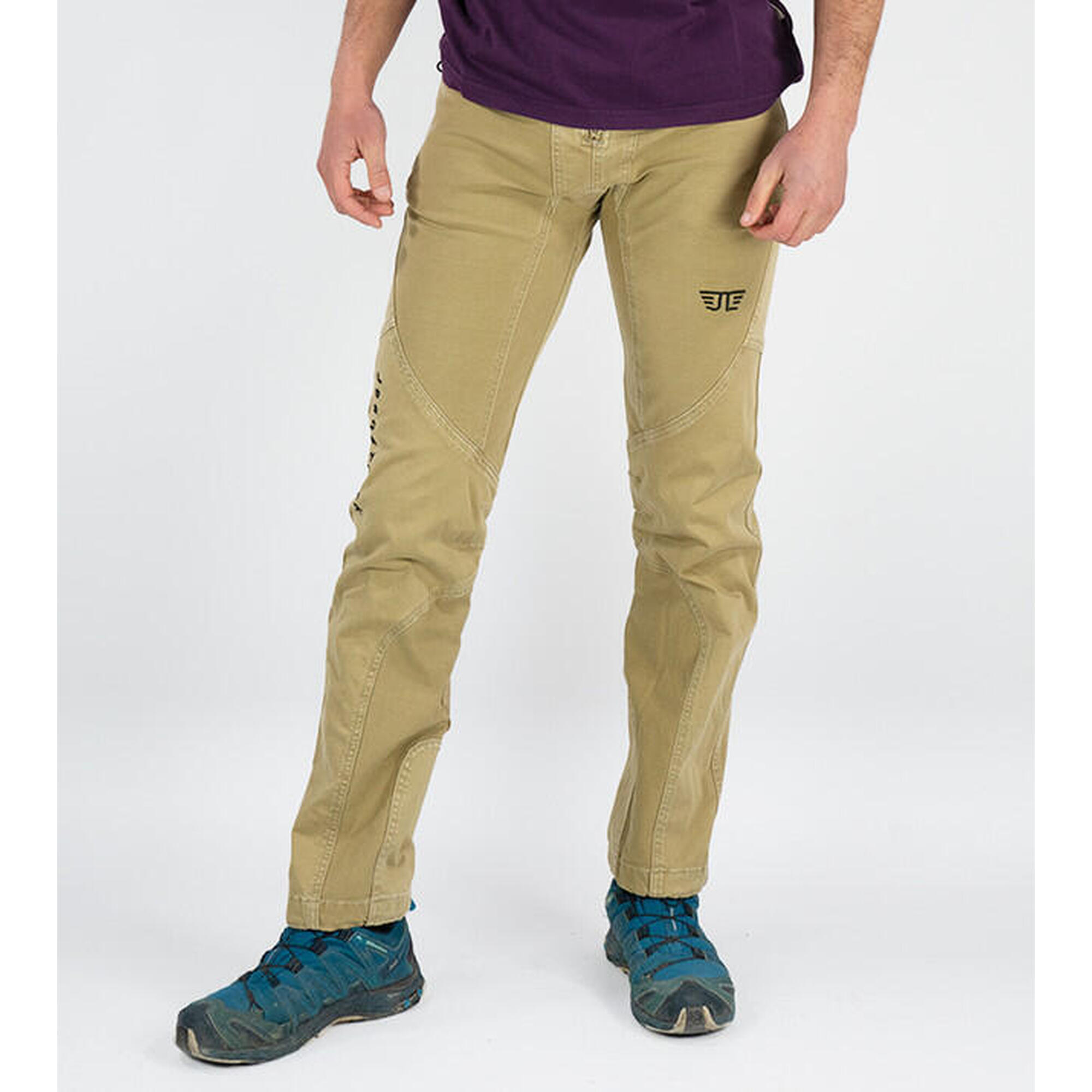 Pantaloni Da Arrampicata JeansTrack Garbi – Elasticizzati, Slim Fit, Per Outdoor E Casual