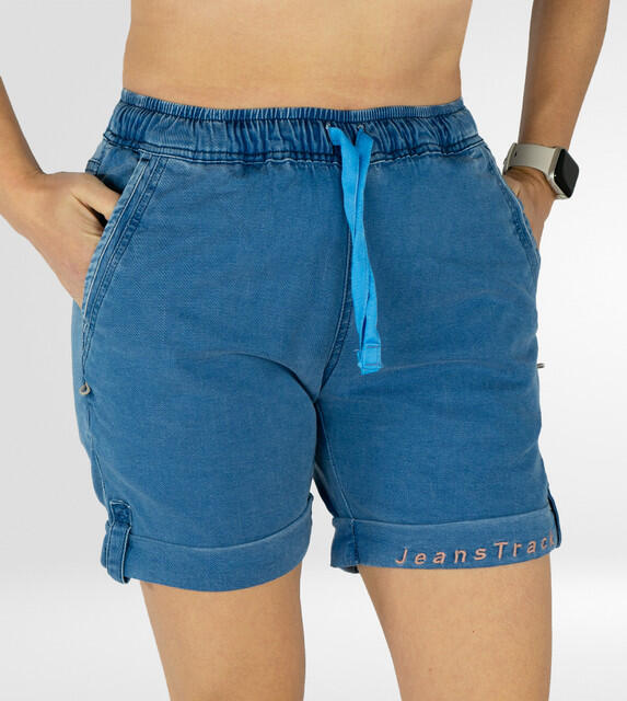 Jeans shira jeans risciacquare i pantaloni da arrampicata femminile 1/7
