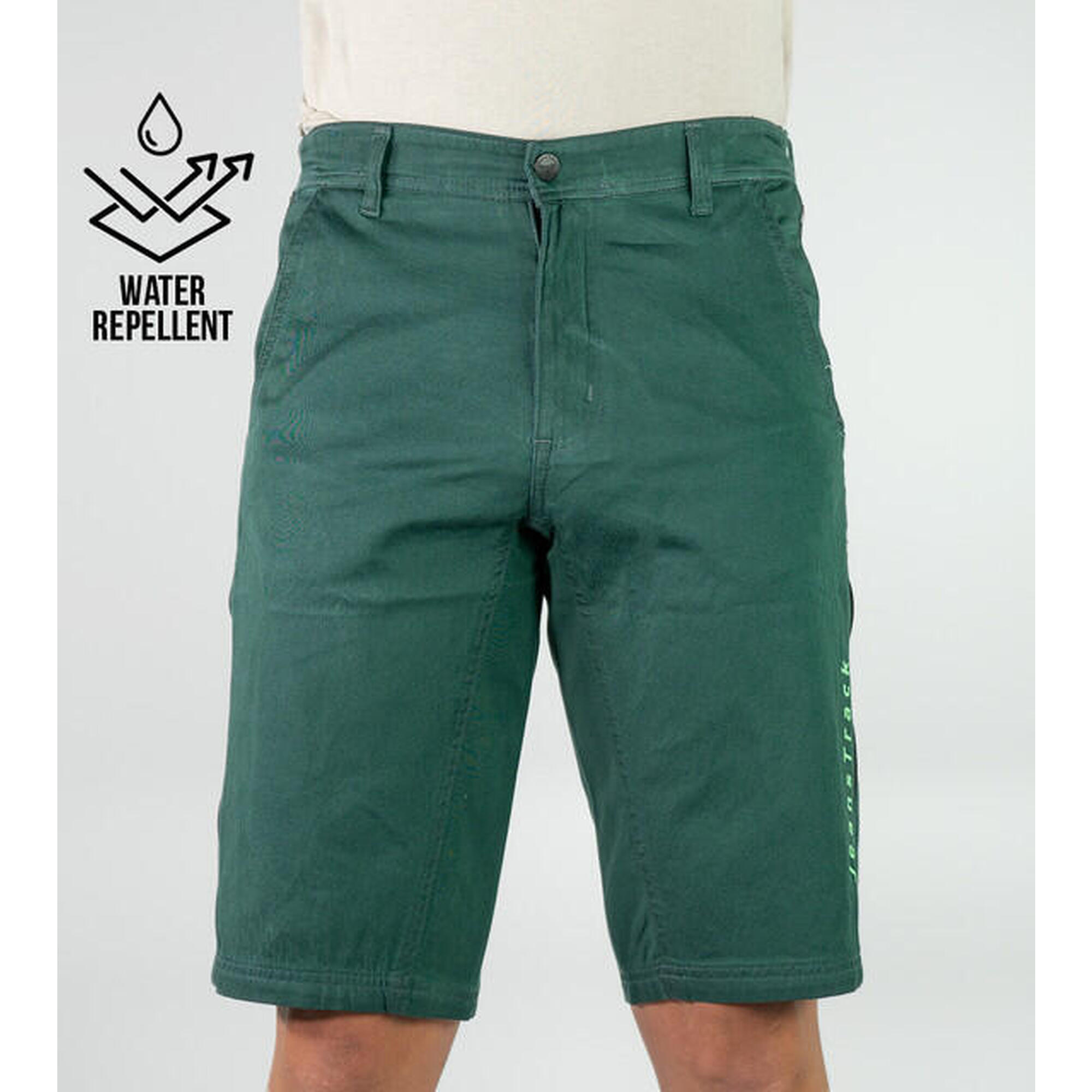 Jeanstrack - Pantalã³n Mountain Bike (vtt) Drop Cannard Water Repellent - Pantalons - Vert - 40 M - Decathlon