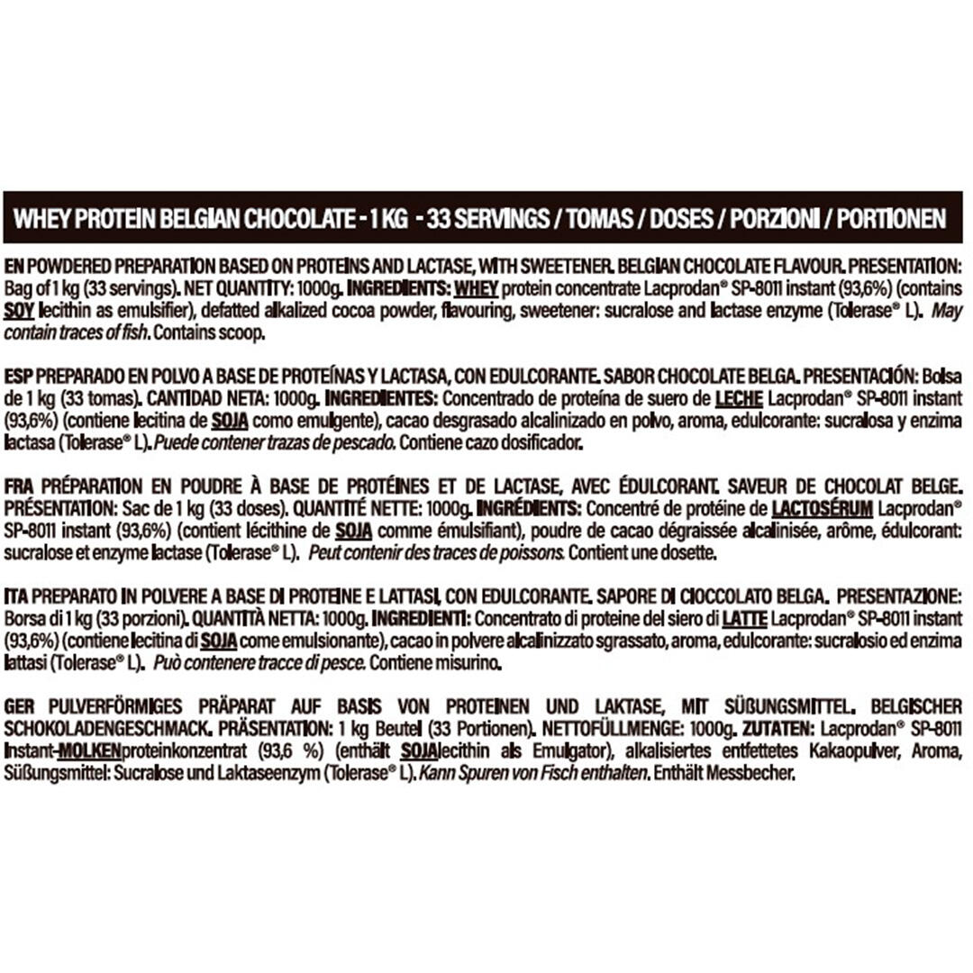 Proteína de suero En Bolsa Life Pro Whey 1kg Proteccion y Crecimiento Muscular 2/6