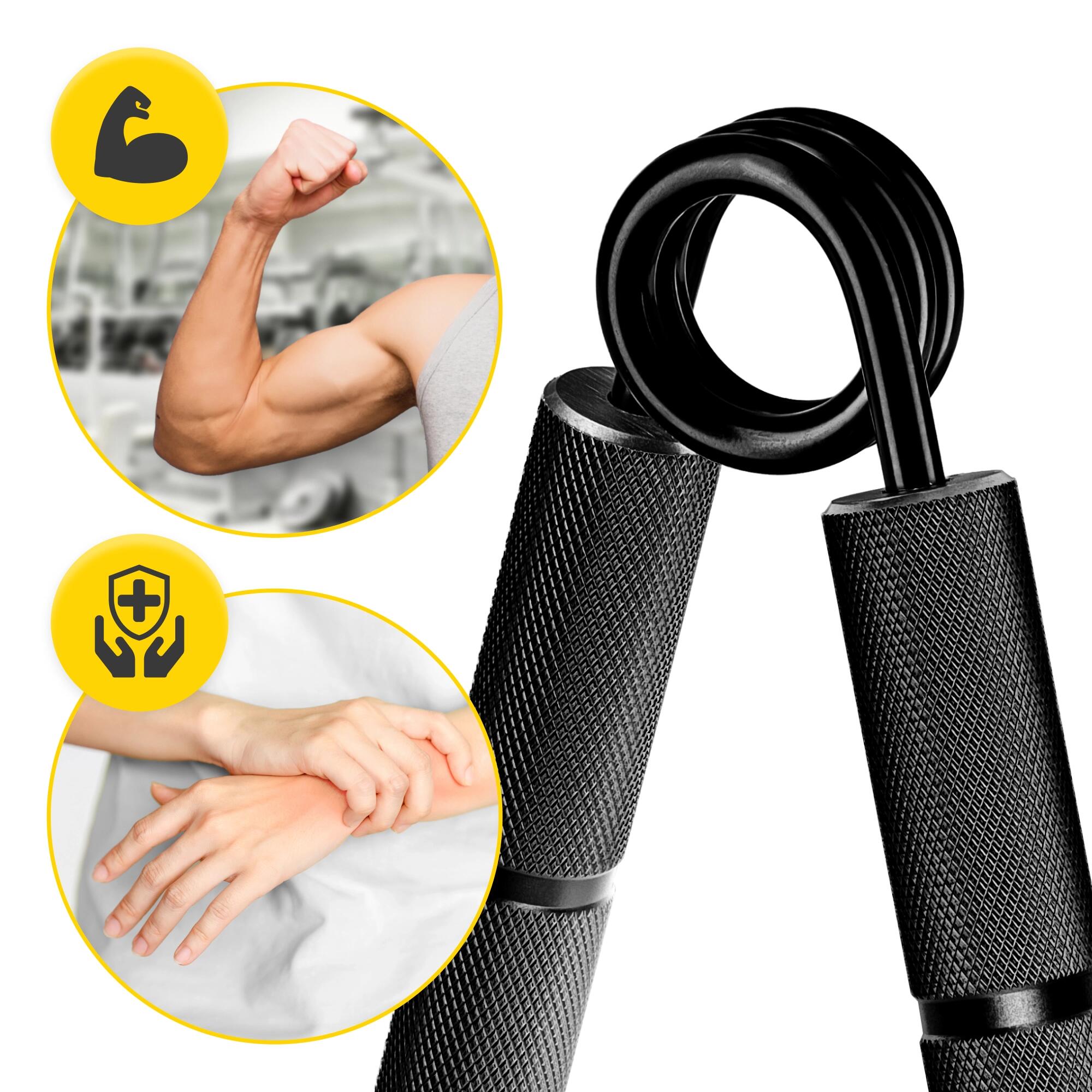 Metall Handtrainer Griffkraft Unterarmtrainer Fingertrainer 4FIZJO 5/7