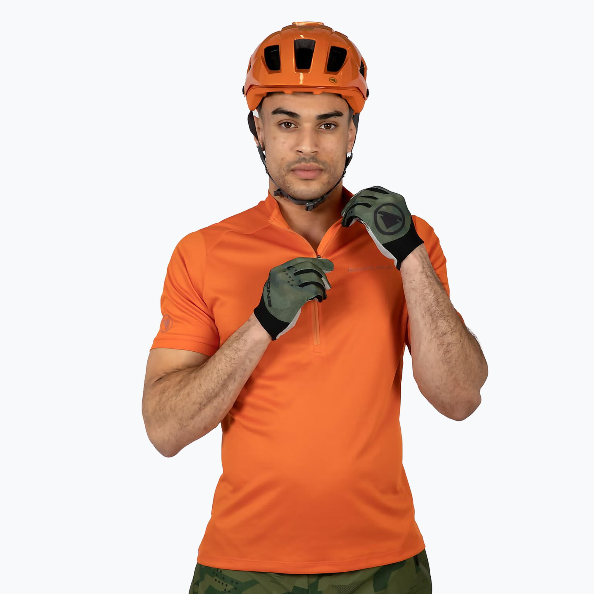 Herren Shirt Mit Halbem Reißverschluss 4/5