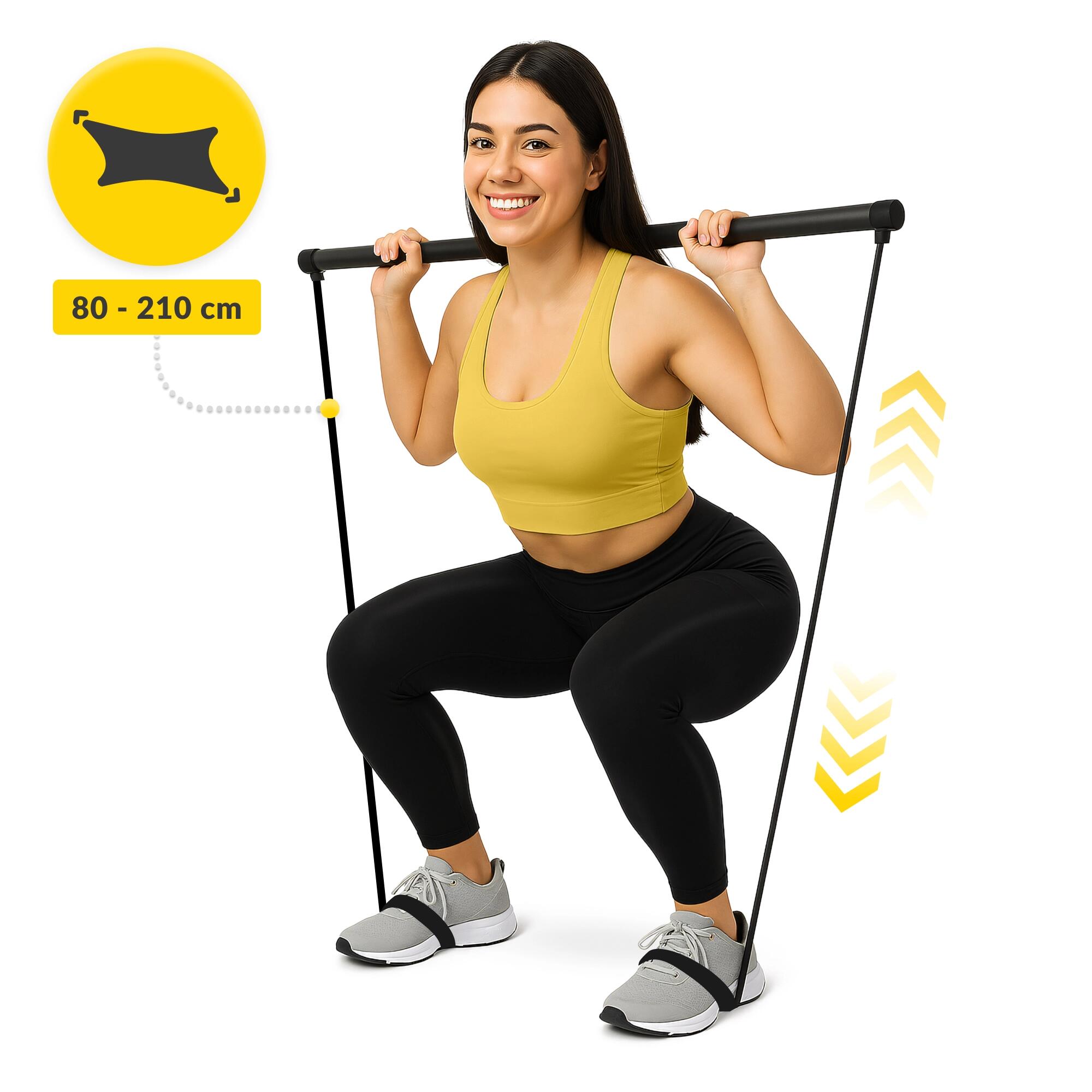 Trainingsstab Schwungstab Vibrationsstab Fitness Gymnastik 4FIZJO 2/7