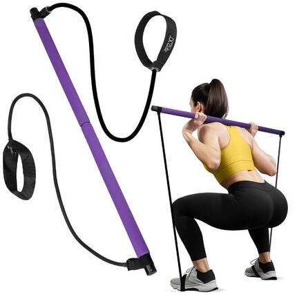 Drążek treningowy z ekspanderami 4FIZJO