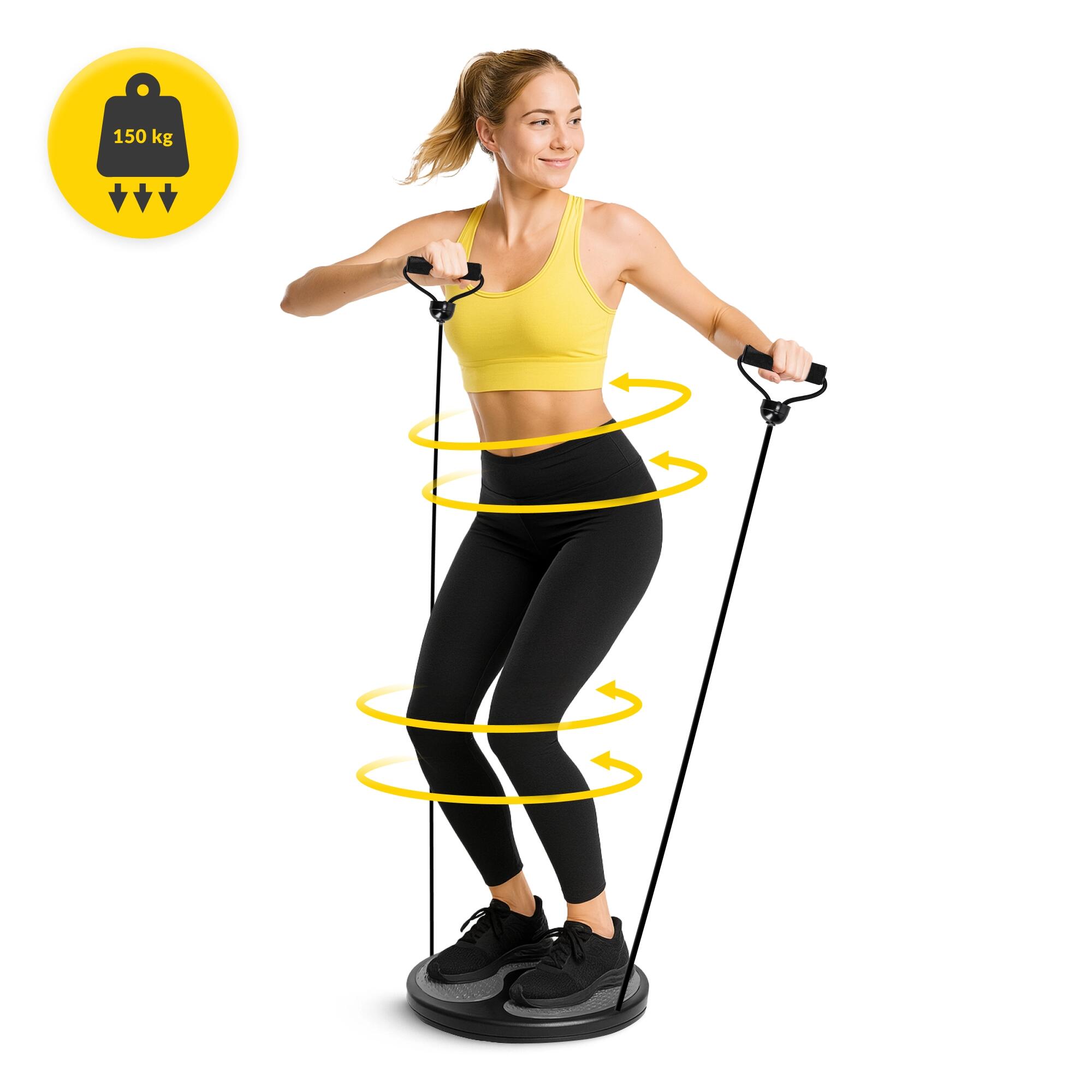 Mini-Twister mit Bändern – Fitness-Drehscheibe für die Taille 7/7