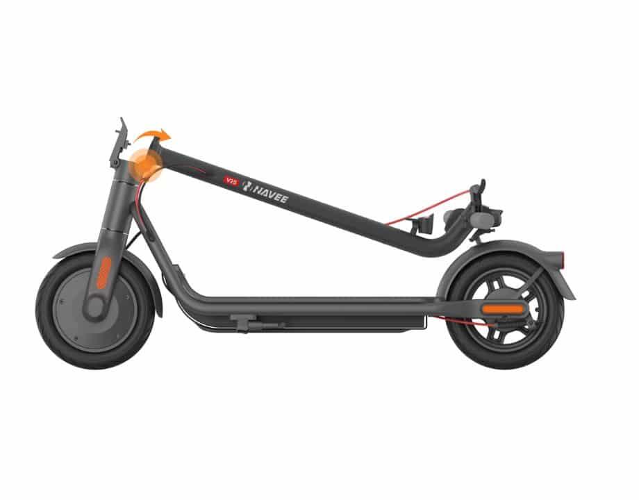 Elektrische Step Navee V25 Zwart 2/3