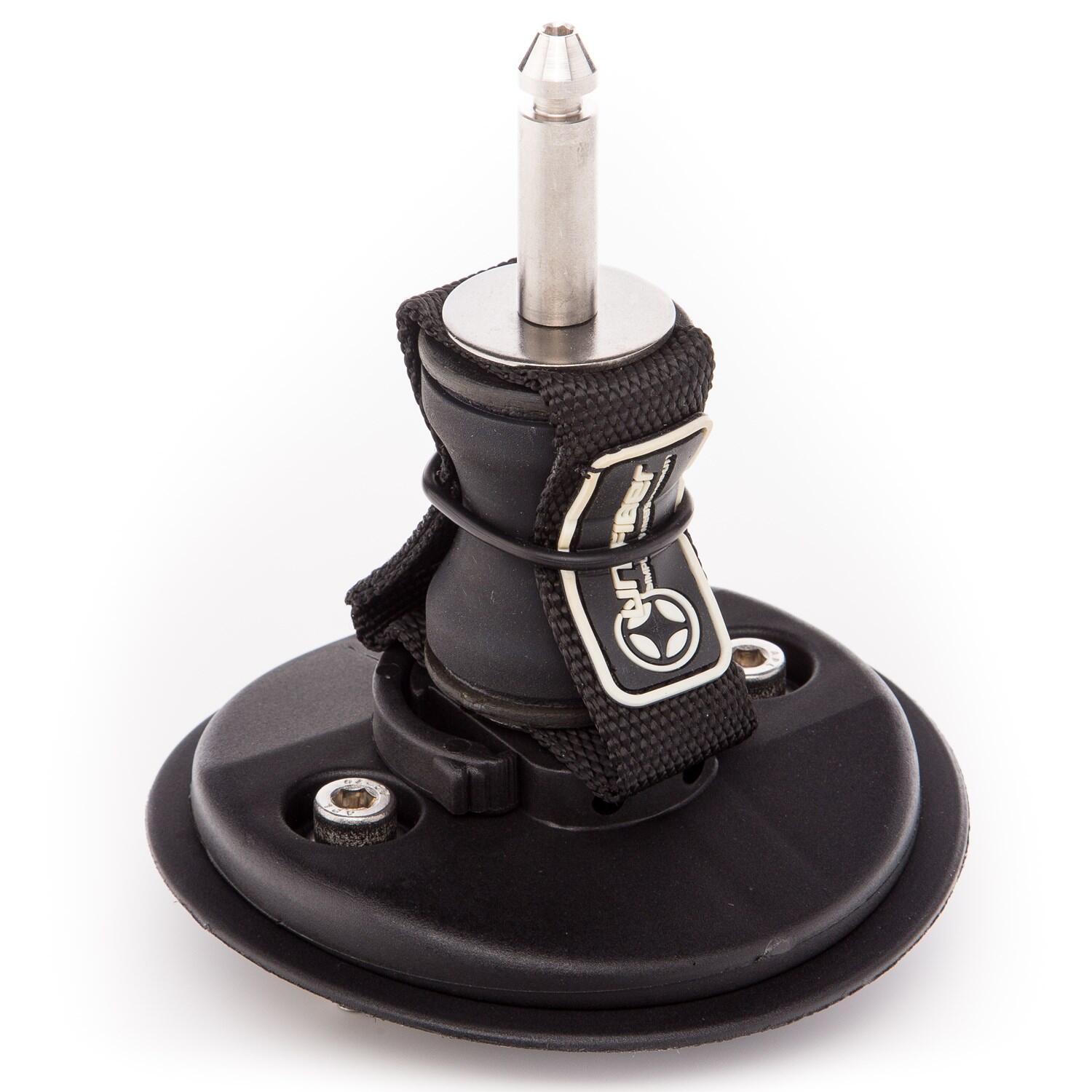 Unifiber - Plaquette De Pied De Mat Boge Joint U-pin Double Fixation - Unifiber - Plaquette Planche À Voile - Noir - Taille Unique - Decathlon