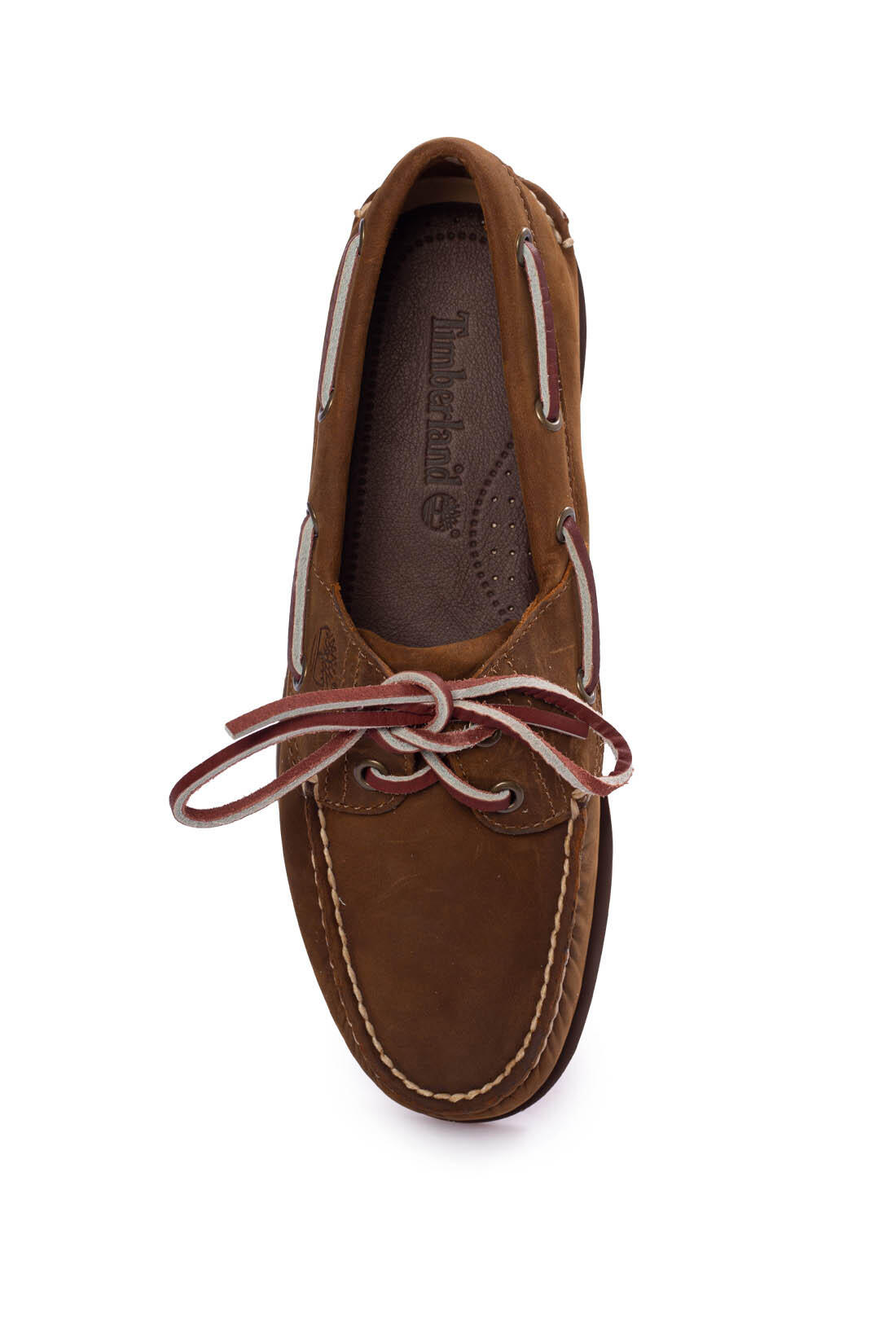 Scarpe da barca uomo 2-eye in nabuk 5/6