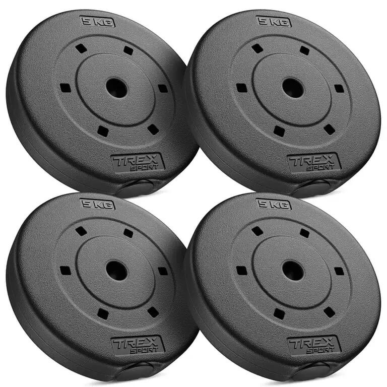 Комплект битумни тежести Trex Sport 20 кг (4×5 кг) Ø27 мм
