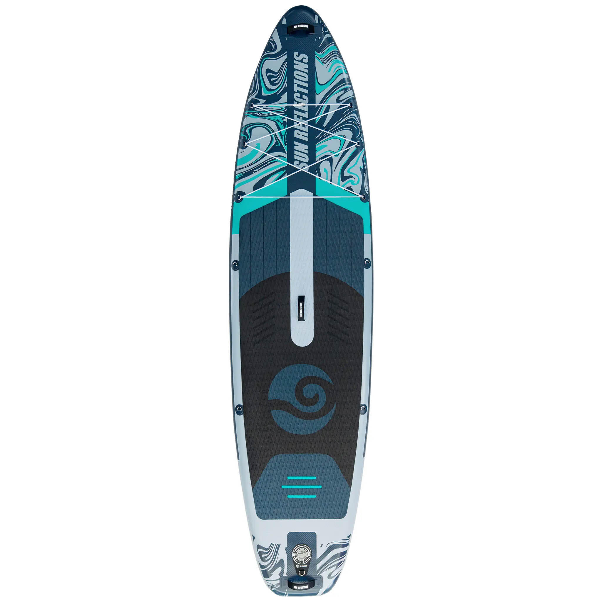 Deska Sup Pompowana Sun Reflections L 11'6" Combo Forest Grey + Bojka 2/7