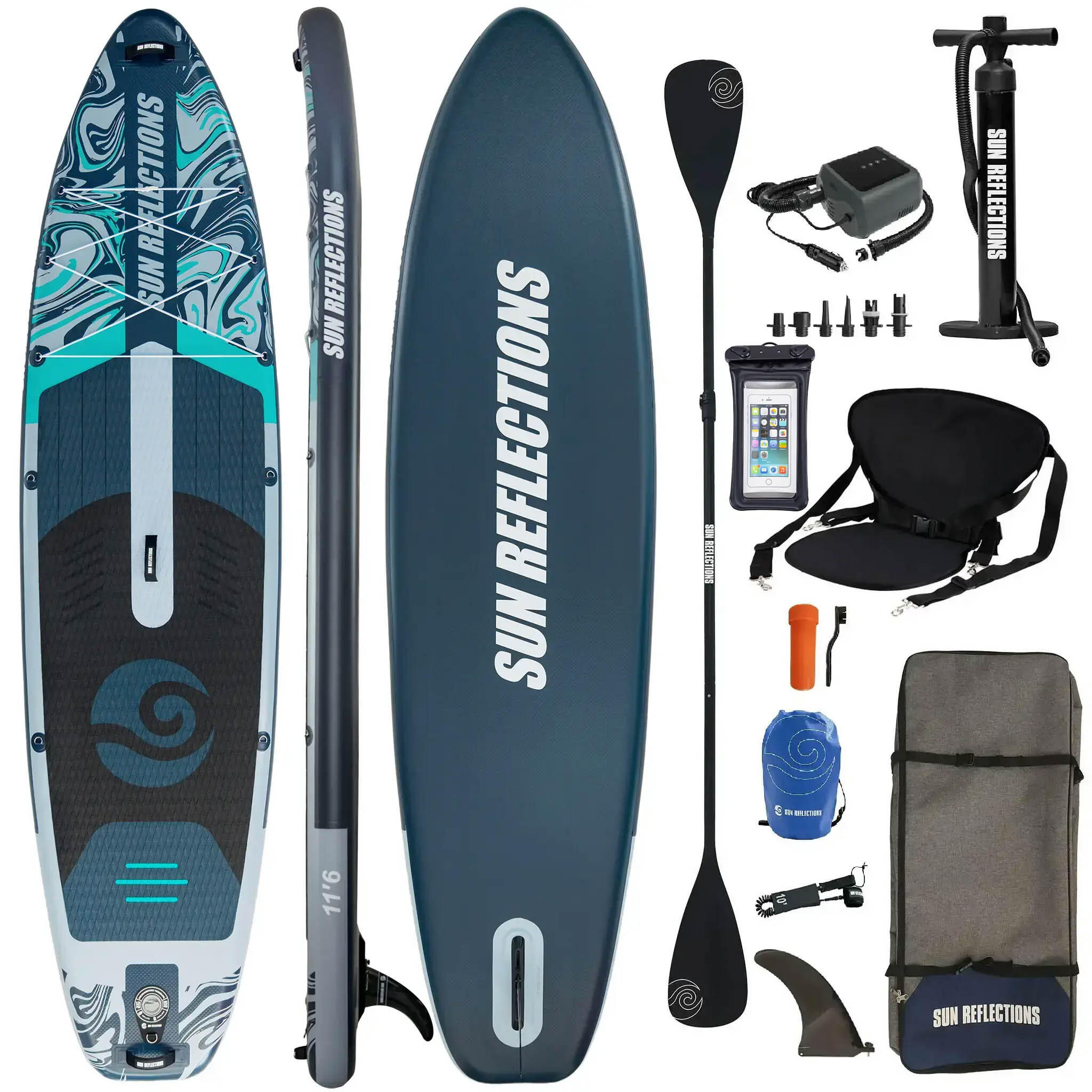 Deska Sup Pompowana Sun Reflections L 11'6