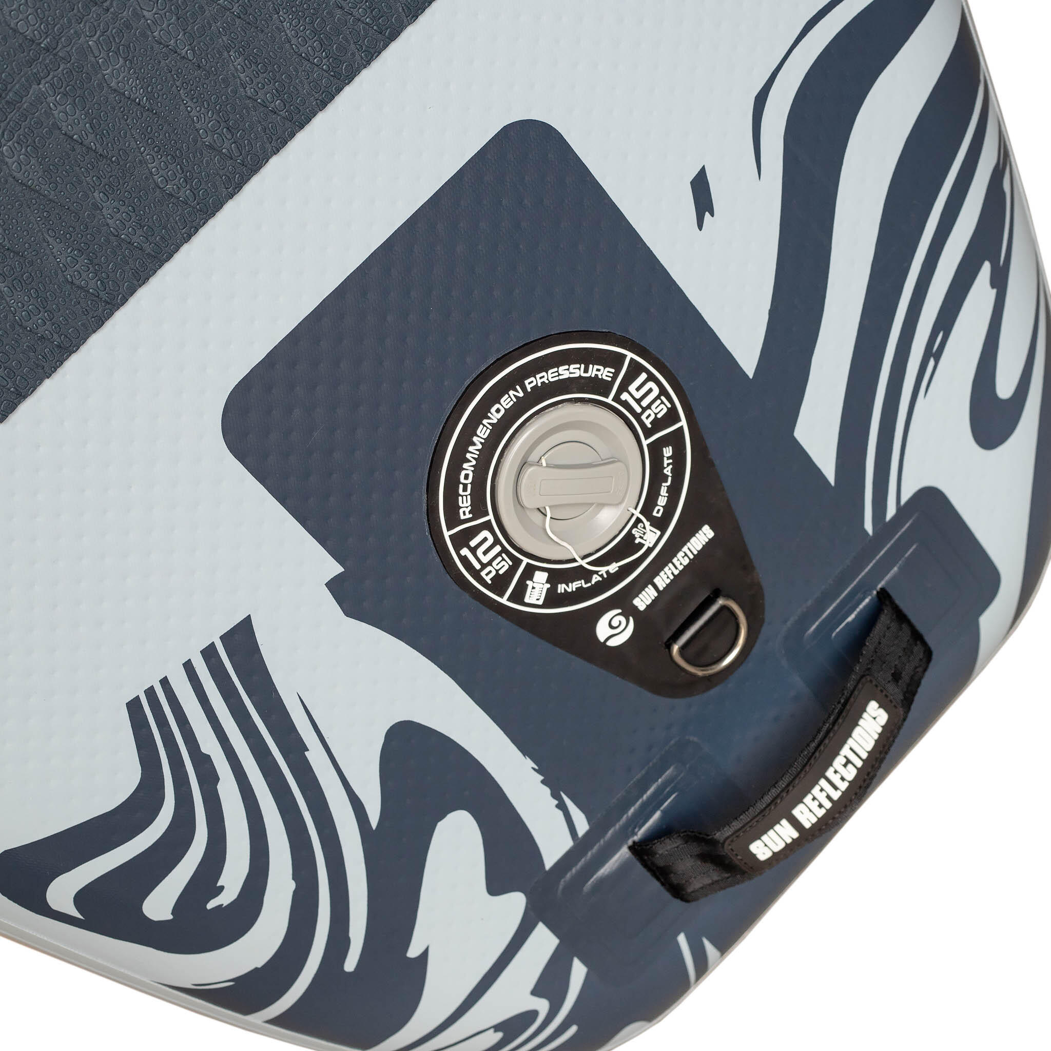 Deska Sup Pompowana Sun Reflections L 11'6" Combo Forest Grey + Bojka 6/7