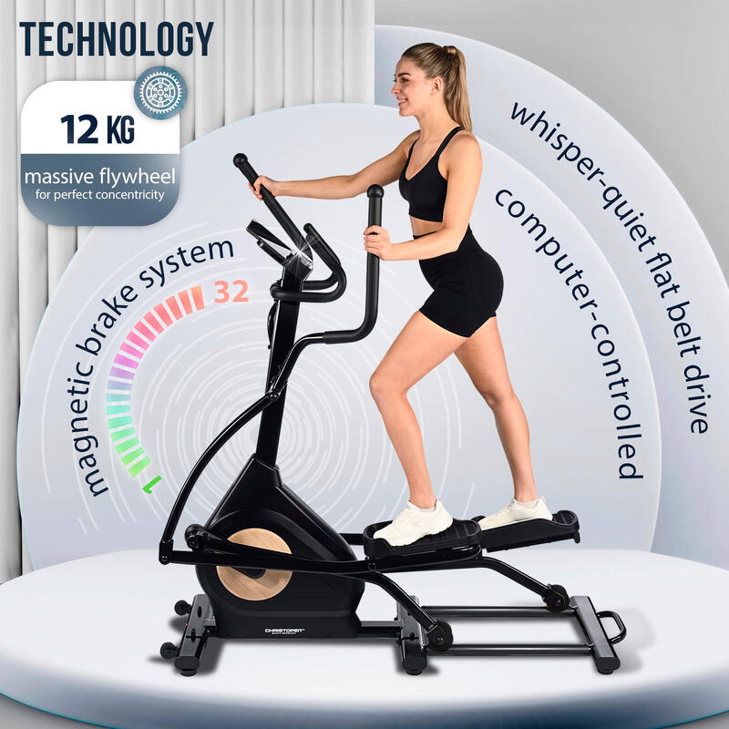 Bicicleta eliptica Fit Wheel Pro, Christopeit®