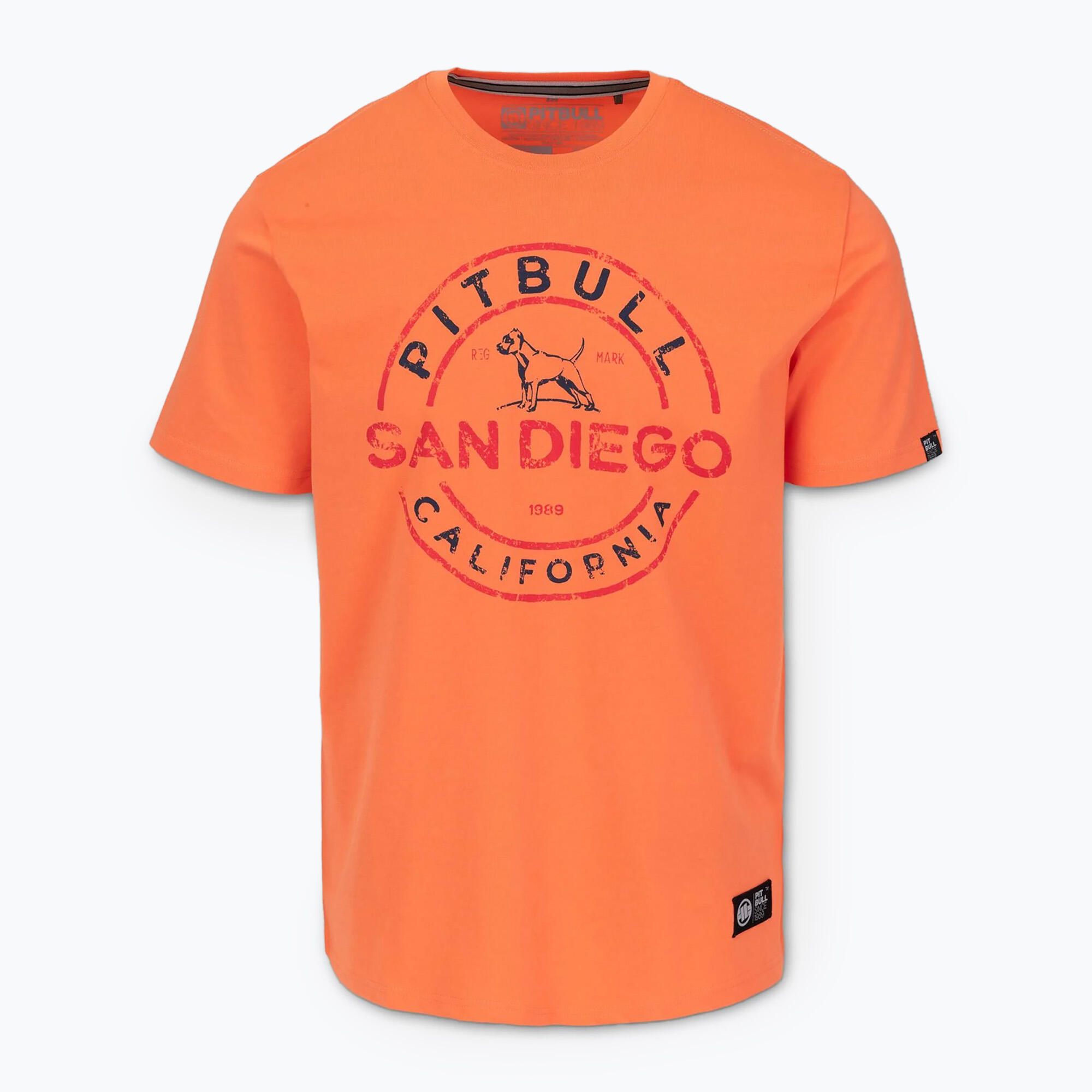 T-shirt homme Pitbull San Diego Ins. fluo 3/5