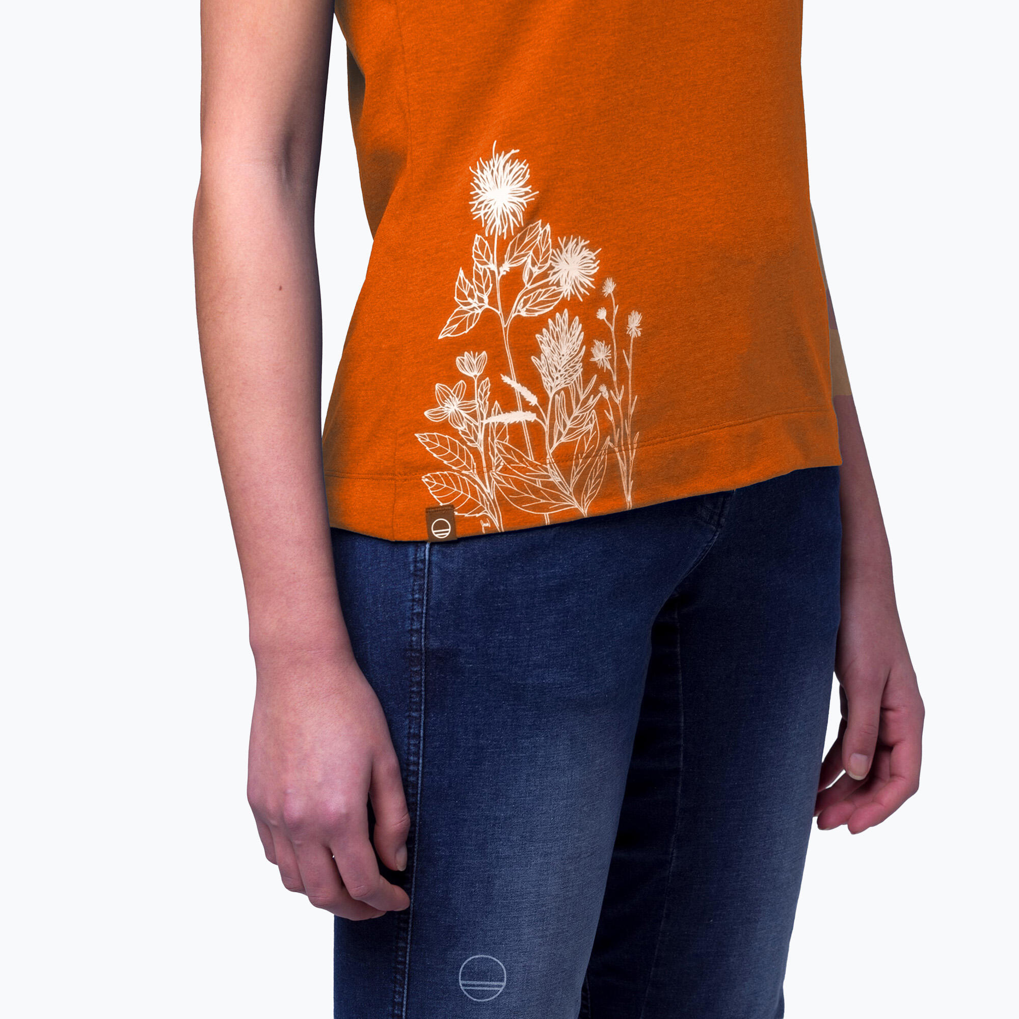 T-shirt d'escalade femme Country Flow stone 3/5