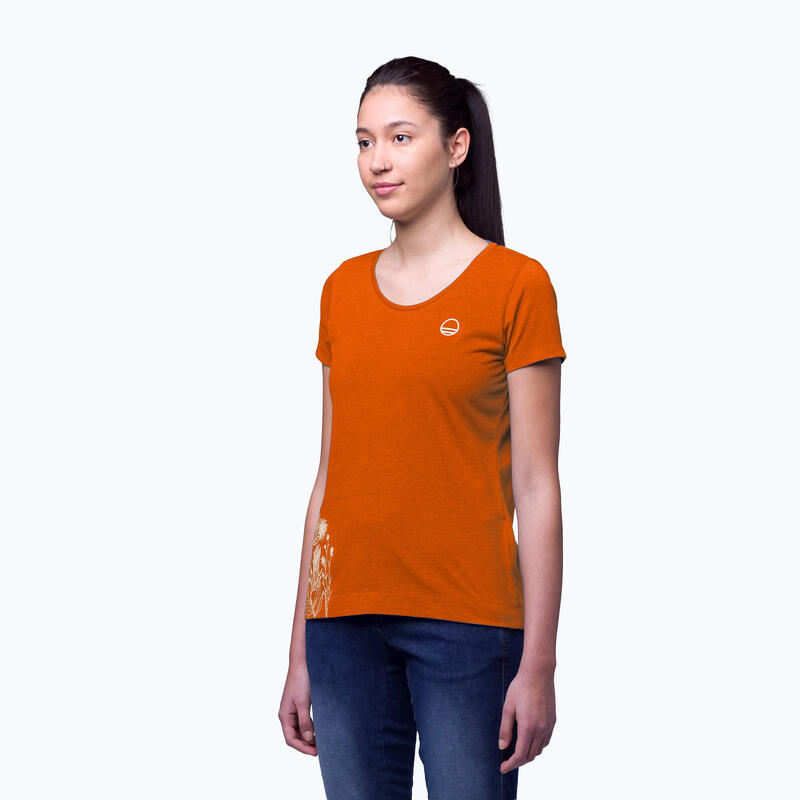 Tricou de cățărare pentru femei Country Flow stone
