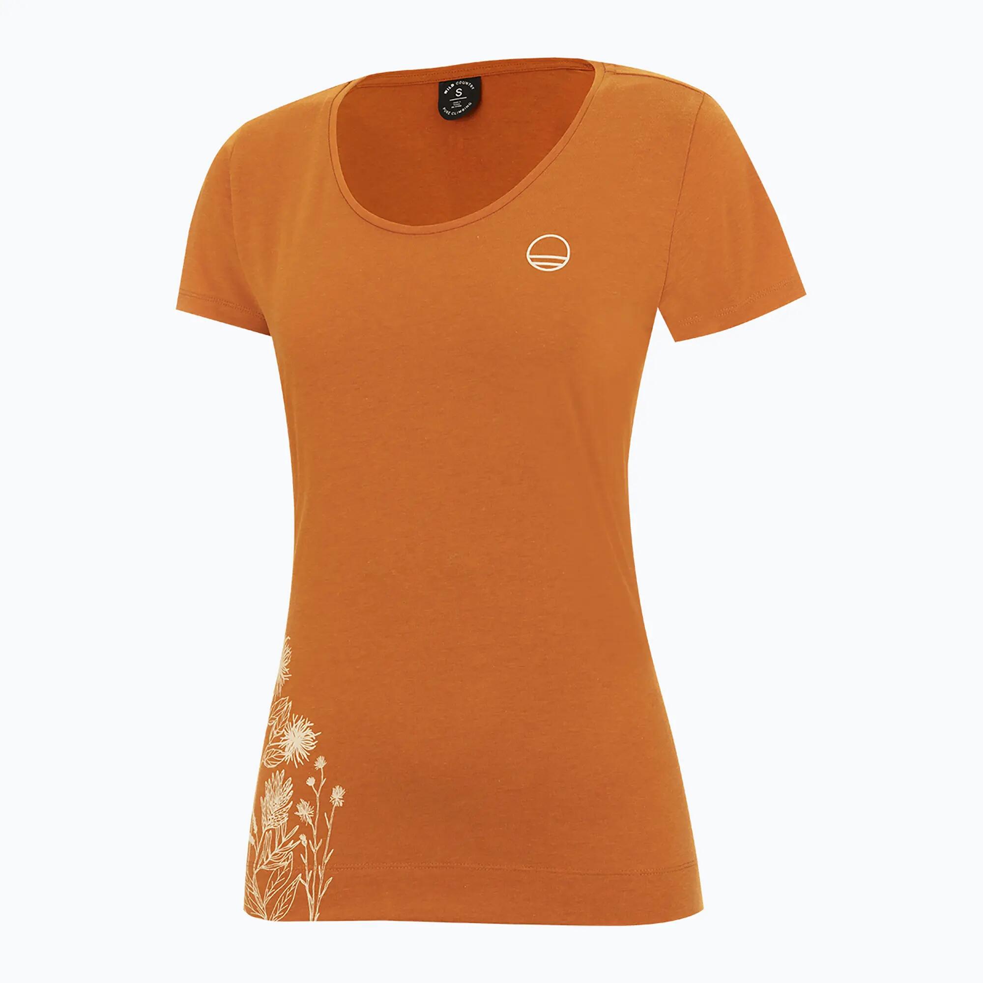 T-shirt d'escalade femme Country Flow stone 4/5