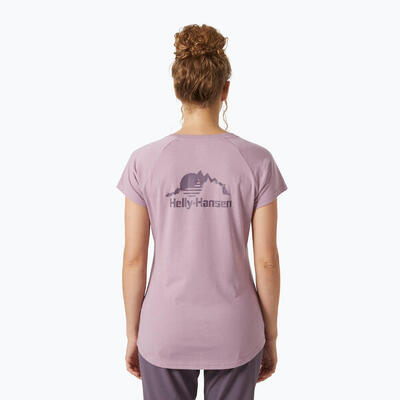 Damen T-Shirt Helly Hansen Nord Graphic Drop