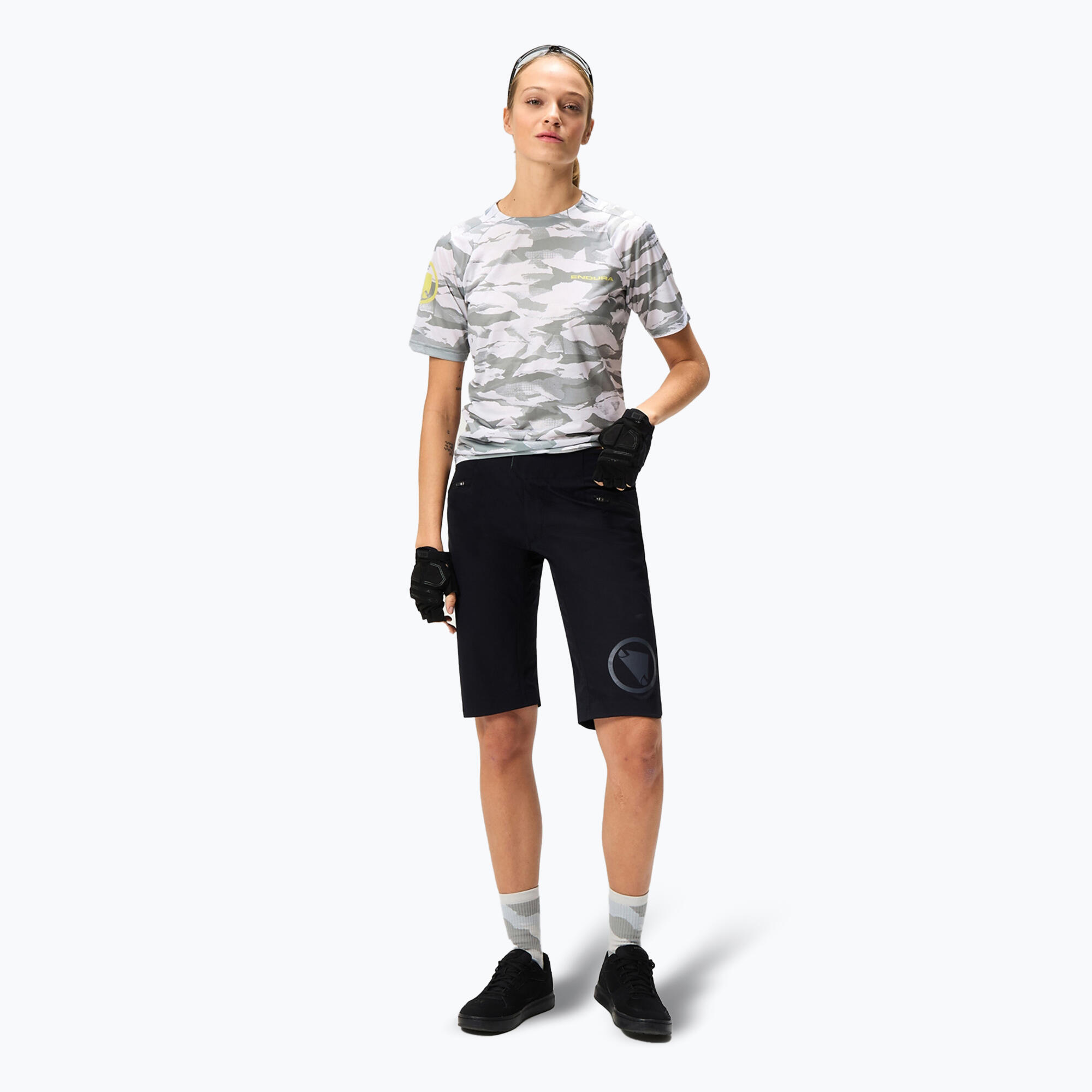 Endura - Maillot De Cyclisme Femme Endura Mountain Camo Ltd W - T-shirt Manches Courtes - Gris - Decathlon
