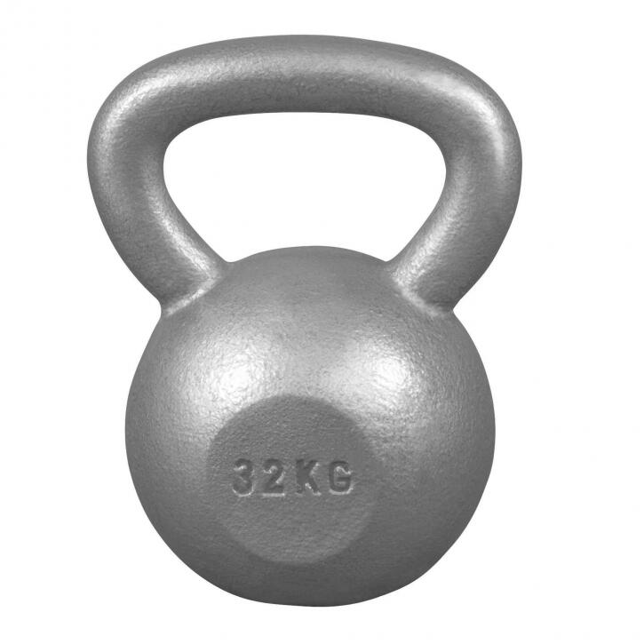 Gorilla Sports Kettlebell - Gietijzer - 32 kg 7/7